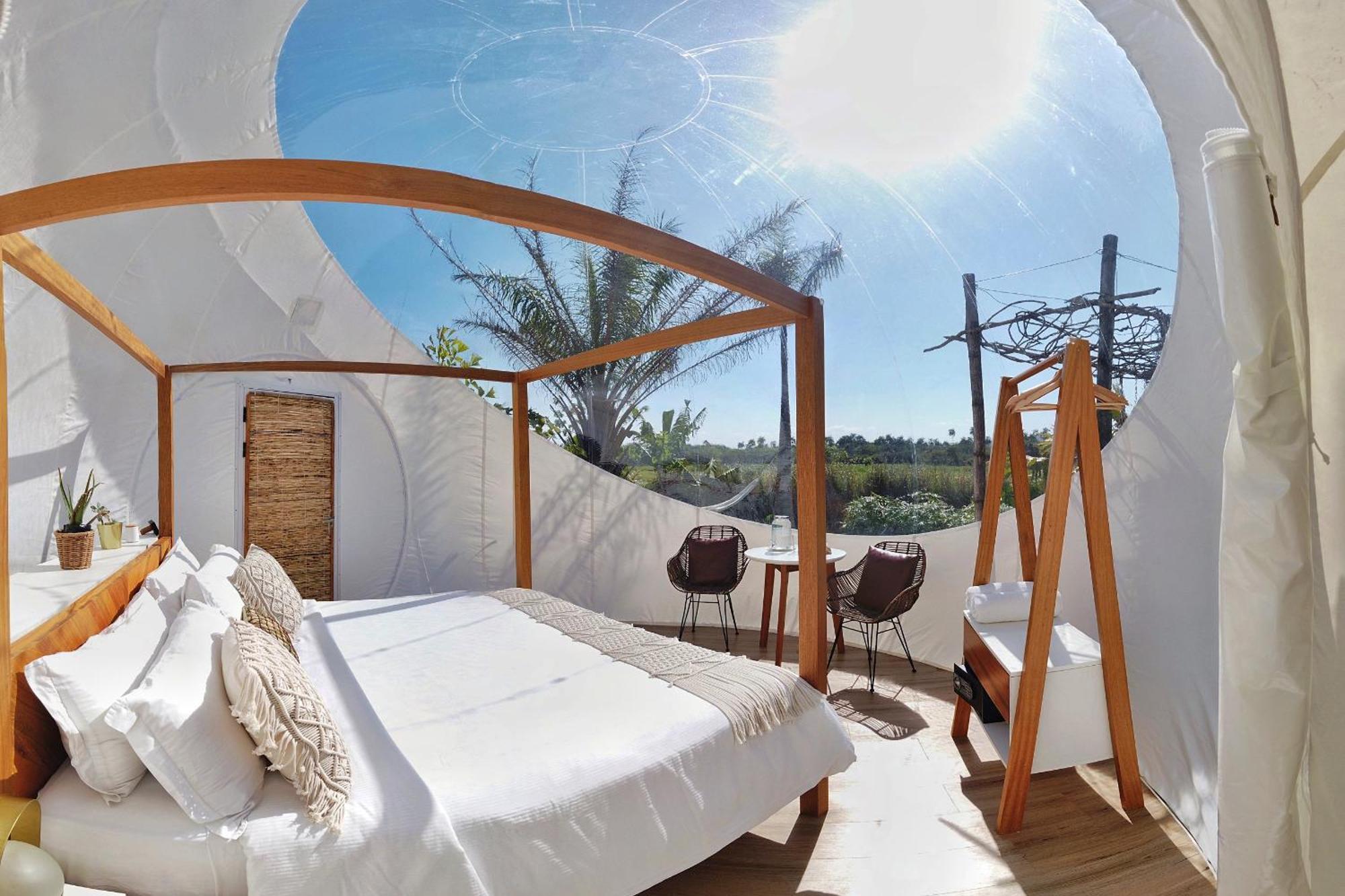 Green Land Bubble Glamping By Mint Καμπαρέτε Δωμάτιο φωτογραφία